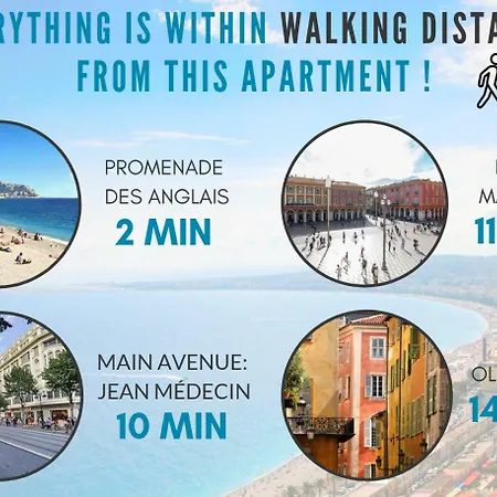 Nestor&jeeves - Lilas Buffa - - Close Sea - Floor Apartment